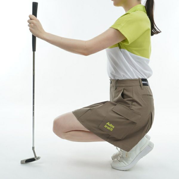 アドミラル ゴルフ Admiral GOLF レディース レディース バックディンプル タックスカート ADLA428 詳細12