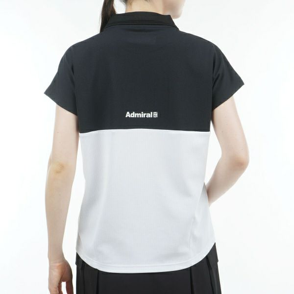 アドミラル ゴルフ Admiral GOLF レディース レディース メッシュ フレンチスリーブシャツ ADLA429 詳細9