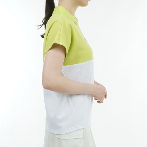 アドミラル ゴルフ Admiral GOLF レディース レディース メッシュ フレンチスリーブシャツ ADLA429 詳細11