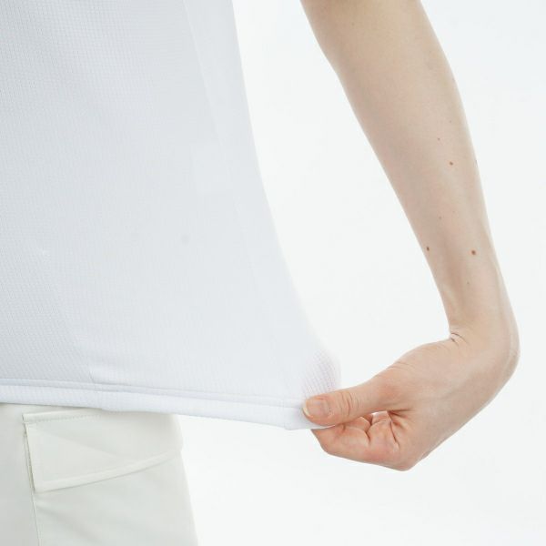 アドミラル ゴルフ Admiral GOLF レディース レディース メッシュ フレンチスリーブシャツ ADLA429 詳細12