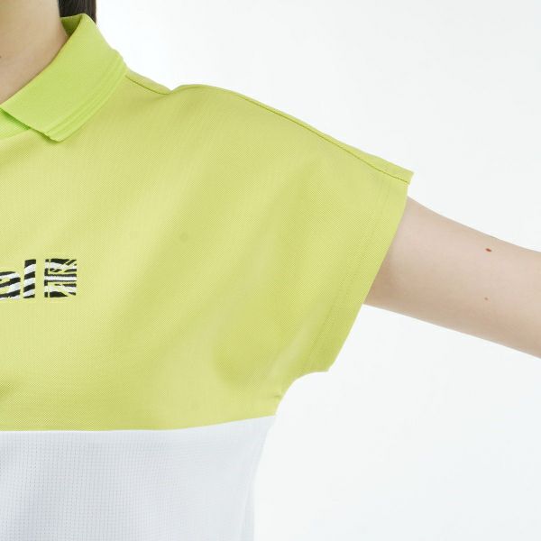 アドミラル ゴルフ Admiral GOLF レディース レディース メッシュ フレンチスリーブシャツ ADLA429 詳細14