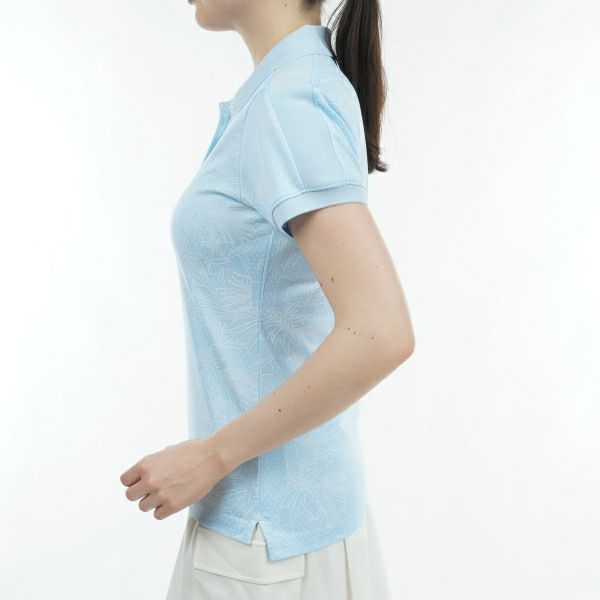 アドミラル ゴルフ Admiral GOLF レディース レディース リーフジャカード ポロシャツ ADLA430 詳細13