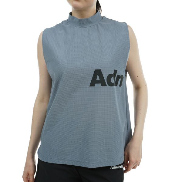 アドミラル ゴルフ Admiral GOLF レディース レディース フレックスドライ ノースリーブモックシャツ ADLA433 詳細1