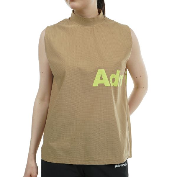 アドミラル ゴルフ Admiral GOLF レディース レディース フレックスドライ ノースリーブモックシャツ ADLA433 詳細3