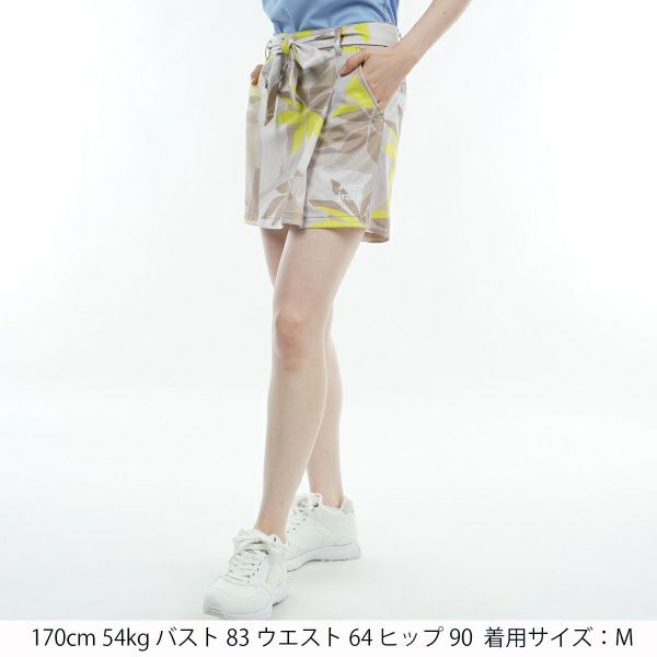 アドミラル ゴルフ Admiral GOLF レディース レディース リゾート柄 キュロットスカート ADLA438 詳細8