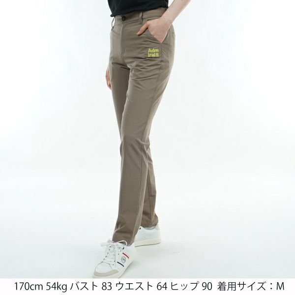 アドミラル ゴルフ Admiral GOLF レディース レディース バックディンプル ロングパンツ ADLA440 詳細4