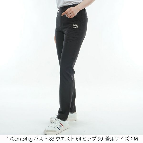 アドミラル ゴルフ Admiral GOLF レディース レディース バックディンプル ロングパンツ ADLA440 詳細8