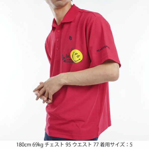 30％OFF】[パーリーゲイツ]リサイクルポリエステルカノコ 半袖