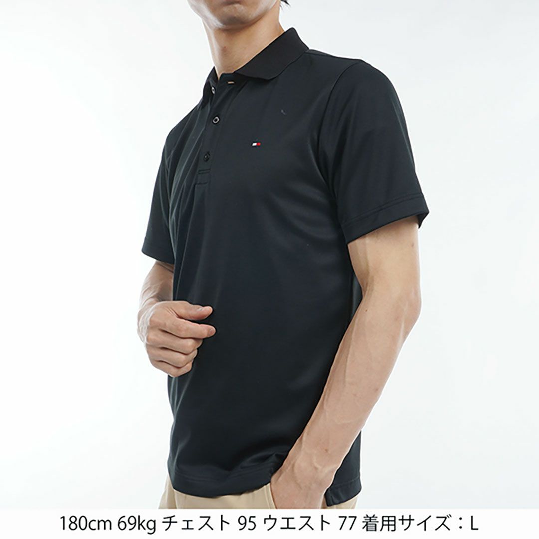 ツアーティー TOUR TEE メンズ メンズ ベーシックフラッグ　ポロシャツ THMA493 詳細4
