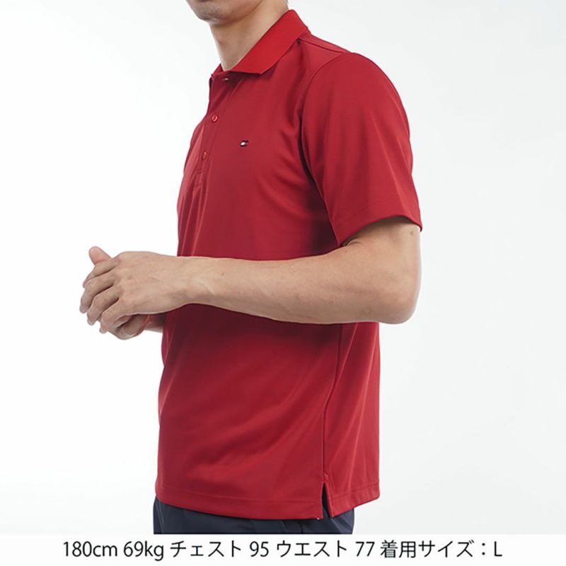 ツアーティー TOUR TEE メンズ メンズ ベーシックフラッグ　ポロシャツ THMA493 詳細14