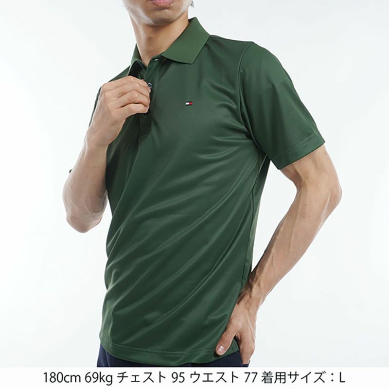 ツアーティー TOUR TEE メンズ メンズ ベーシックフラッグ　ポロシャツ THMA493 詳細20