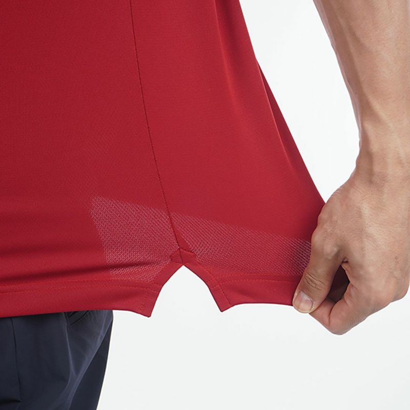 ツアーティー TOUR TEE メンズ メンズ ベーシックフラッグ　ポロシャツ THMA493 詳細28