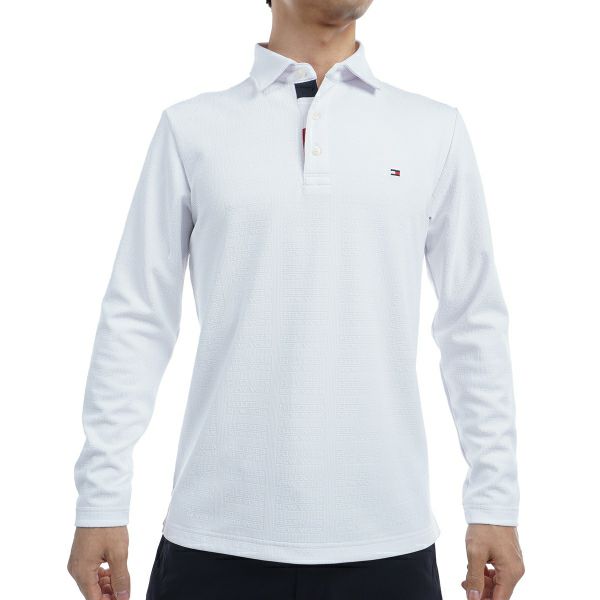 ツアーティー TOUR TEE メンズ メンズ モノグラム　ジャカード　長袖シャツ THMA453 詳細1