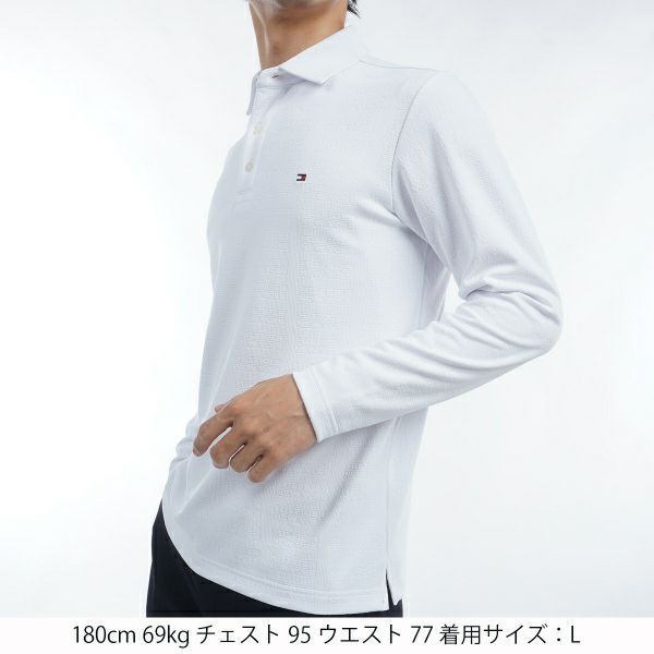 ツアーティー TOUR TEE メンズ メンズ モノグラム　ジャカード　長袖シャツ THMA453 詳細4