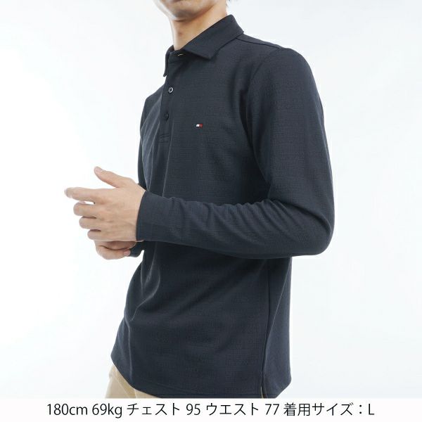 ツアーティー TOUR TEE メンズ メンズ モノグラム　ジャカード　長袖シャツ THMA453 詳細6