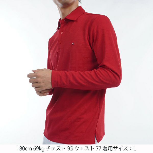 ツアーティー TOUR TEE メンズ メンズ モノグラム　ジャカード　長袖シャツ THMA453 詳細8