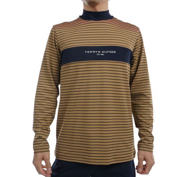 ツアーティー TOUR TEE メンズ メンズ エッセンシャル　長袖モックネックシャツ THMA454 詳細3