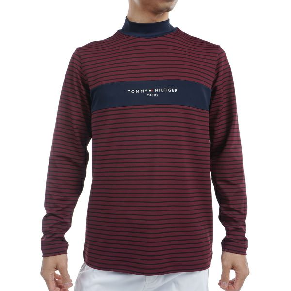 ツアーティー TOUR TEE メンズ メンズ エッセンシャル　長袖モックネックシャツ THMA454 詳細5