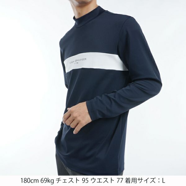 ツアーティー TOUR TEE メンズ メンズ エッセンシャル　長袖モックネックシャツ THMA454 詳細12