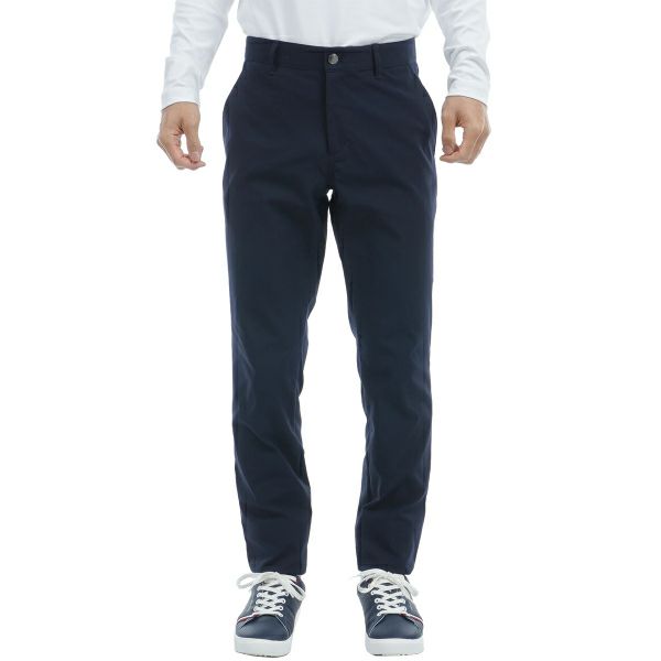   - [トミー ヒルフィガー ] ゴルフパンツ ベーシック テーパードパンツ 黒 カジュアルゴルフドットコムby PALM SPRINGSにTOMMY HILFIGER