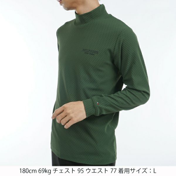 ツアーティー TOUR TEE メンズ メンズ リンクスジャカート　長袖ハイネックシャツ THMA486 詳細11