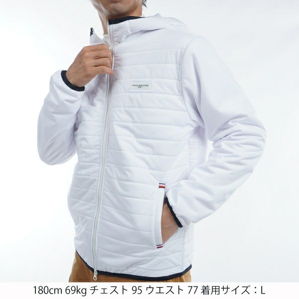 30％OFF】[トミー ヒルフィガー ゴルフ]メンズ 圧着キルト中綿 