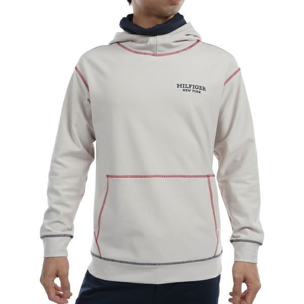 ツアーティー TOUR TEE メンズ メンズ ネックウォーマー付　スウェットフーディー THMA469 詳細2