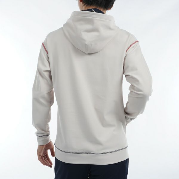 ツアーティー TOUR TEE メンズ メンズ ネックウォーマー付　スウェットフーディー THMA469 詳細7
