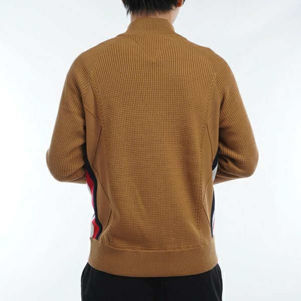   - トミーヒルフィガーゴルフ　メンズ ニット TOMMY HILFIGER GOLF［トミー ヒルフィガーゴルフ］スリーブロゴ
