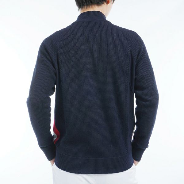 ツアーティー TOUR TEE メンズ メンズ ケーブル　フルジップセーター THMA479 詳細9