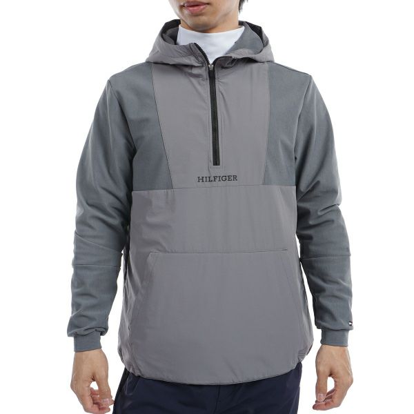 【新品】トミーヒルフィガーゴルフ　ハイブリッド アノラックスウェット LL 新品】トミーヒルフィガーゴルフ ハイブリッド アノラック