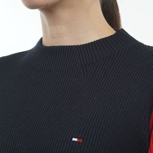 ツアーティー TOUR TEE レディース レディースリブパネルカラ－　ボトルネックセ－タ－ THLA451 詳細14