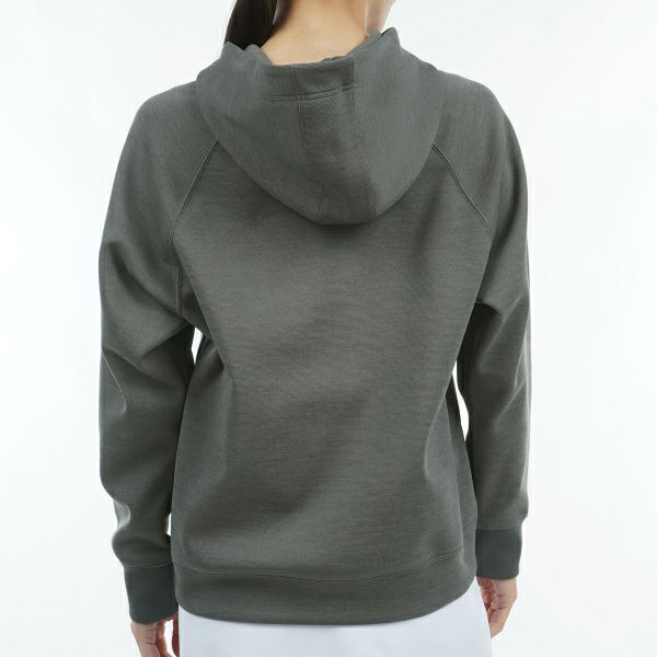 ツアーティー TOUR TEE レディース レディースア－チロゴ　スウェットフ－ディ　パ－カ－ THLA453 詳細4