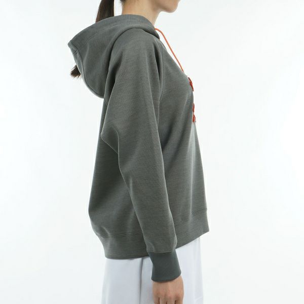 ツアーティー TOUR TEE レディース レディースア－チロゴ　スウェットフ－ディ　パ－カ－ THLA453 詳細10