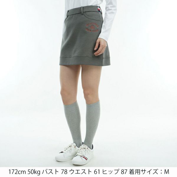 ツアーティー TOUR TEE レディース レディースア－チロゴ　スウェット　スカート THLA454 詳細4