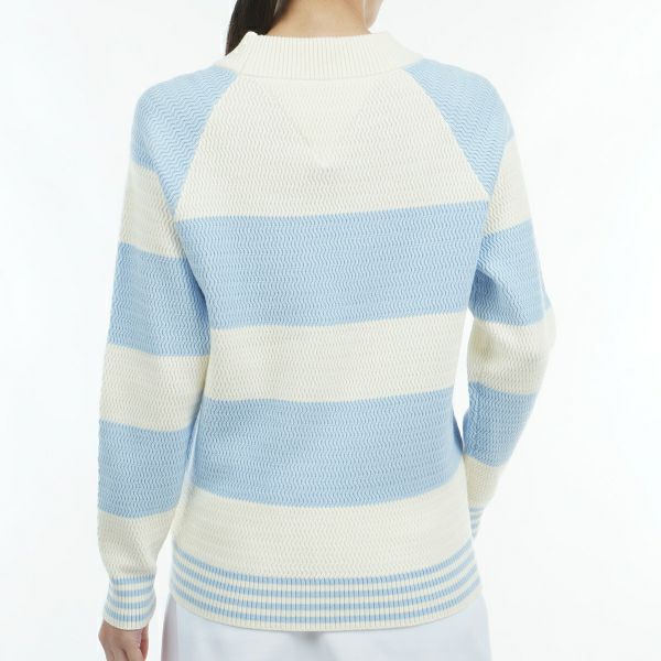 ツアーティー TOUR TEE レディース レディースリンクスボ－ダ－　ボトルネックセ－タ－ THLA455 詳細10