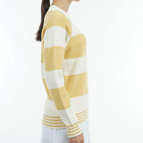 ツアーティー TOUR TEE レディース レディースリンクスボ－ダ－　ボトルネックセ－タ－ THLA455 詳細14