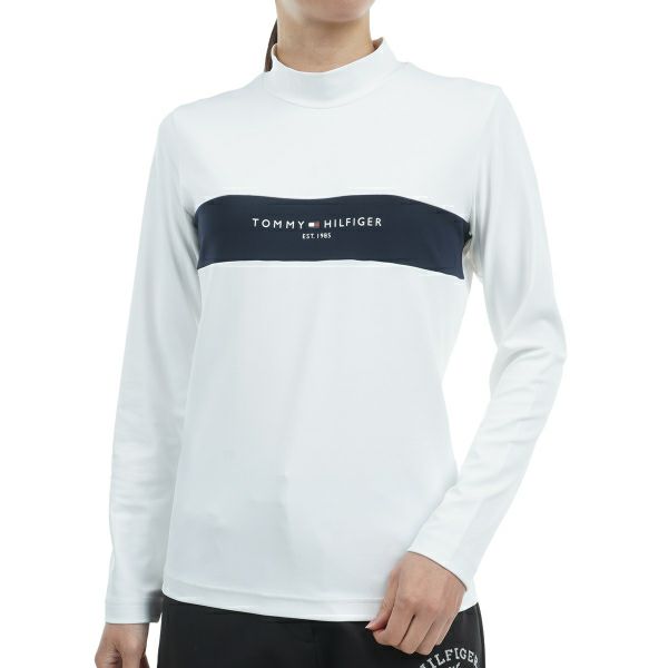 ツアーティー TOUR TEE レディース レディースモックネック　長袖シャツ THLA461 詳細2