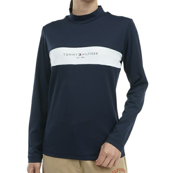 ツアーティー TOUR TEE レディース レディースモックネック　長袖シャツ THLA461 詳細4