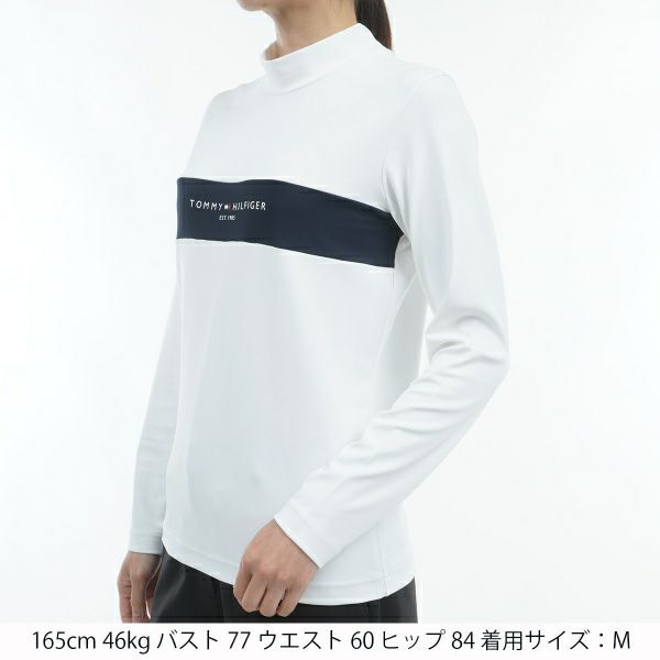 ツアーティー TOUR TEE レディース レディースモックネック　長袖シャツ THLA461 詳細8