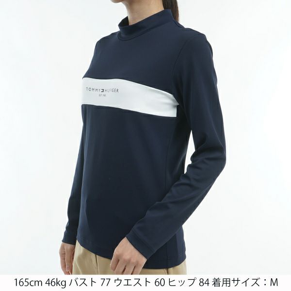 ツアーティー TOUR TEE レディース レディースモックネック　長袖シャツ THLA461 詳細12