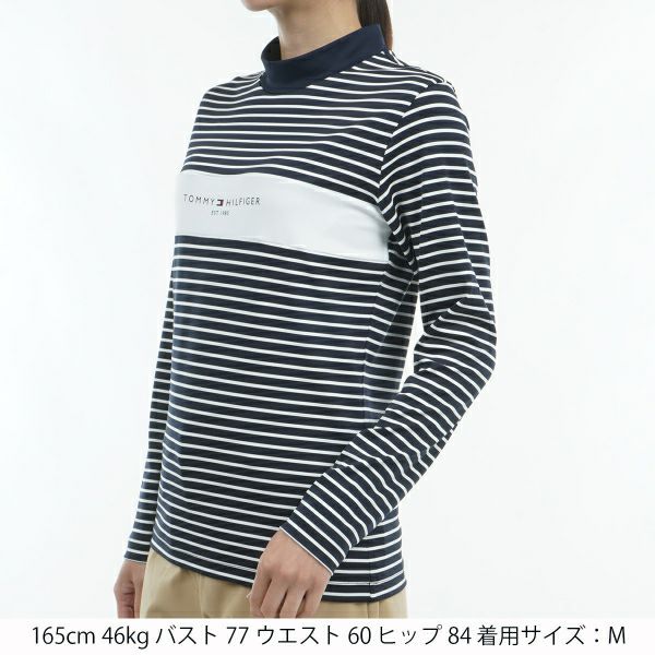 ツアーティー TOUR TEE レディース レディースモックネック　長袖シャツ THLA461 詳細14