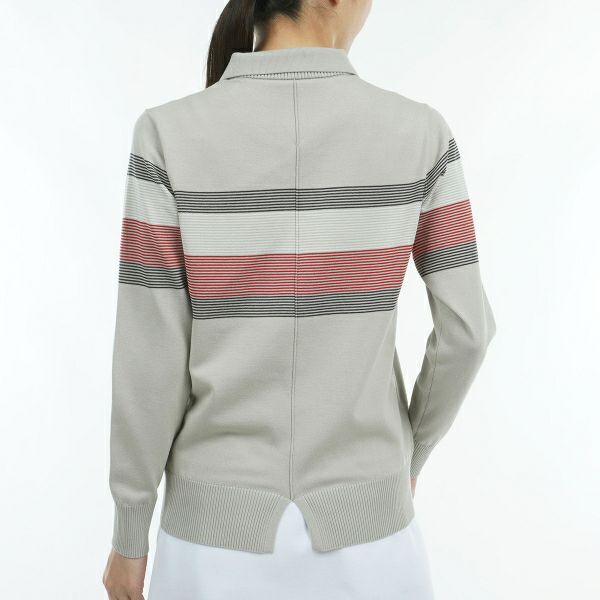 ツアーティー TOUR TEE レディース レディーストリコライン　衿付きセ－タ－ THLA465 詳細7