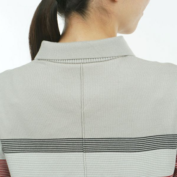 ツアーティー TOUR TEE レディース レディーストリコライン　衿付きセ－タ－ THLA465 詳細19