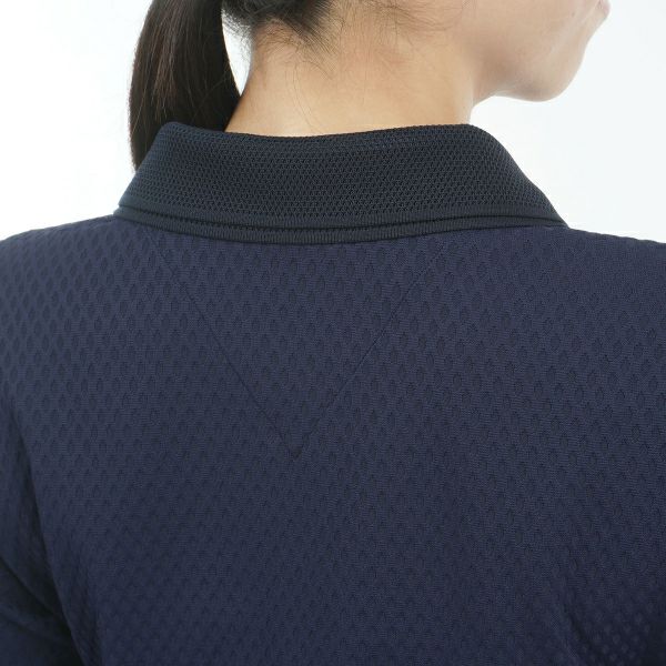 ツアーティー TOUR TEE レディース レディースリンクスジャガ－ド　長袖ポロシャツ THLA468 詳細13