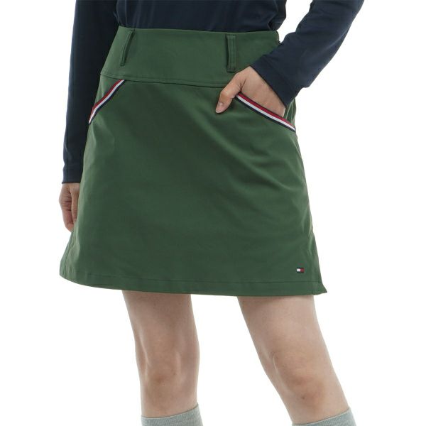 ツアーティー TOUR TEE レディース レディースストレッチツイル　スカ－ト THLA469 詳細1