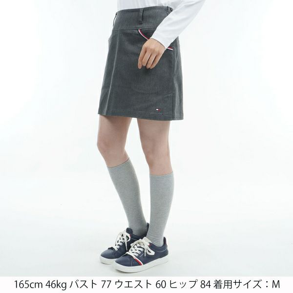 ツアーティー TOUR TEE レディース レディースストレッチツイル　スカ－ト THLA469 詳細13