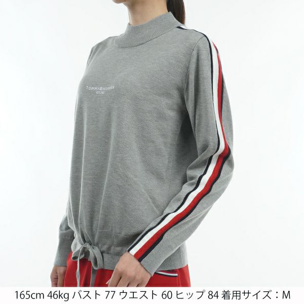 ツアーティー TOUR TEE レディース レディーストリコライン　ハイネックセ－タ－ THLA471 詳細8
