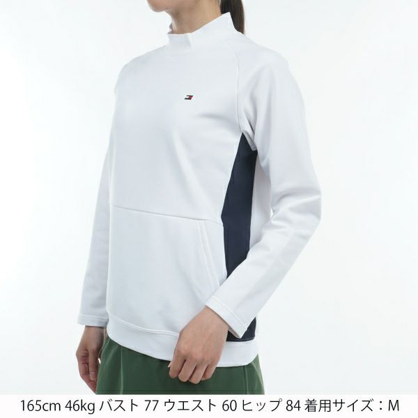 ツアーティー TOUR TEE レディース レディースストレッチウォ－ム　LSモックシャツ THLA472 詳細7