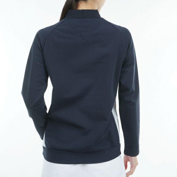 ツアーティー TOUR TEE レディース レディースストレッチウォ－ム　LSモックシャツ THLA472 詳細12